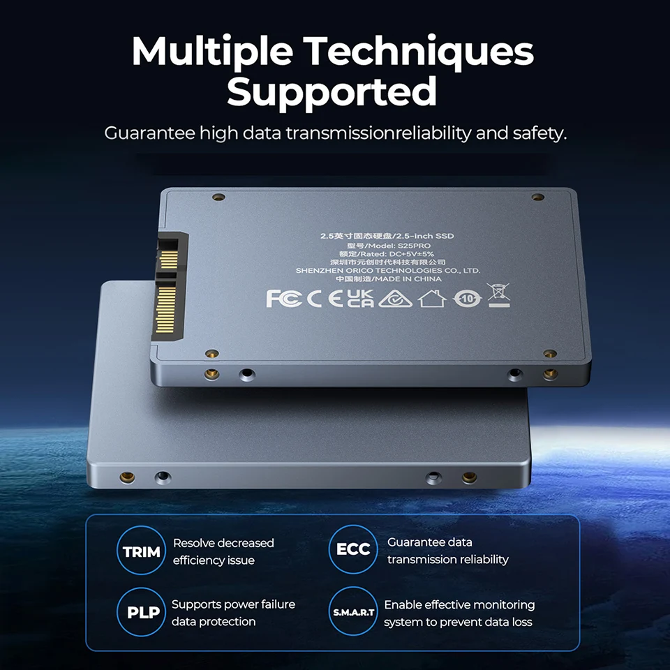 Yottamaster S25PRO 2TB 1TB SATA III SSD 2.5''inch Internal Solid