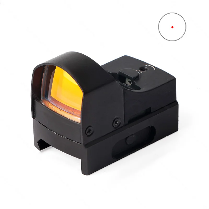 

RMR Red Dot Sight Collimator Rifle Reflex Sight Scope fit 20mm Weaver Rail For Airsoft Hunting Rifle