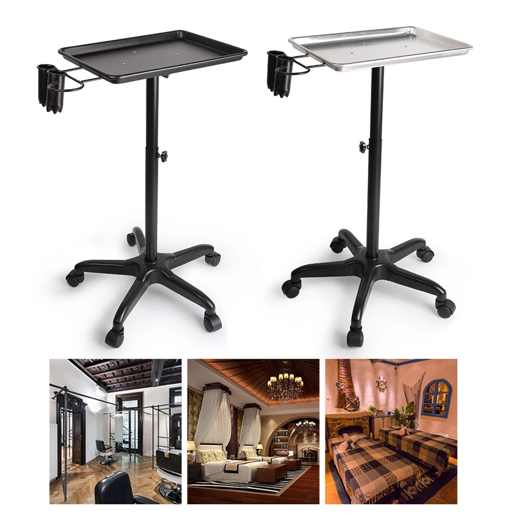 Friseurwagen bandeja de servicio rodante para salón de belleza, Spa, Dental, médico, tatuaje