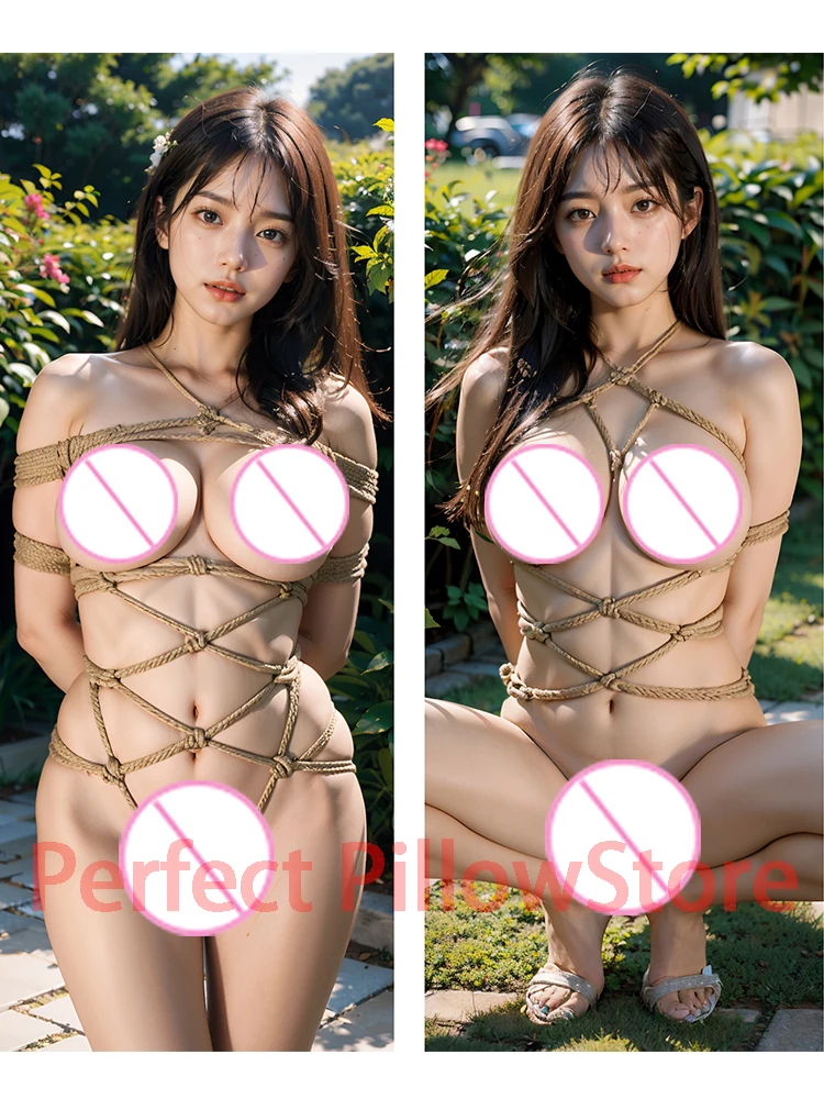 

Dakimakura anime large breasts beautiful girl AI illustration Double-sided Print Life-size body pillows cover Adult pillowcase