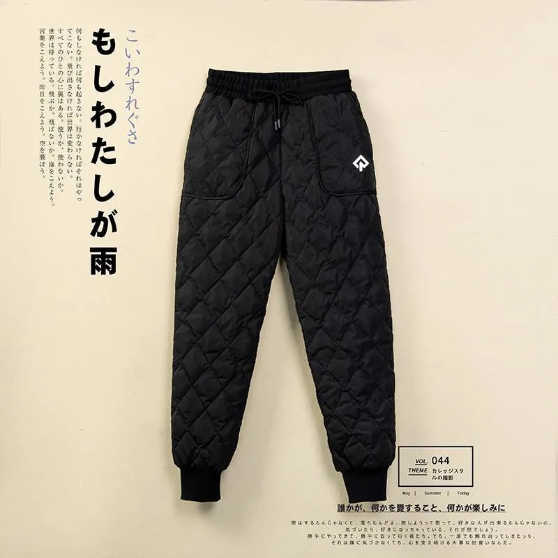 Winter Golf Wear Women Luxury Brand Golf Pants Fashion Cotton Clip Sports Pants Thickening Casual Women Clothes