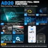 XTOOL Advancer AD20 Car Engine Diagnostic Tools OBD2 Code Reader Scanner Android /IOS Better than ELM327/AD10 Update 3