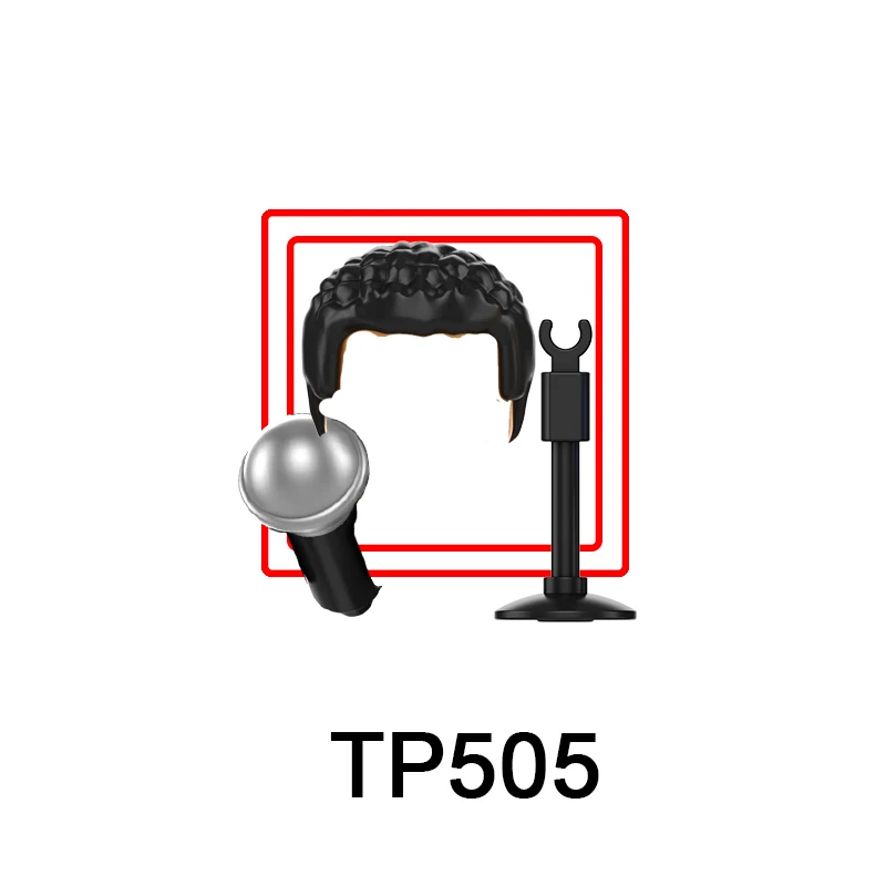 TP1062 핫토이즈 유명 가수 캐릭터 미니 조립 블록 피규어 어린이용 장난감 TP504 TP510