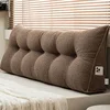 Large Triangular Headboard Wedge Bed Rest Reading Pillow Backrest Positioning Support Bolster Cushion with Removable Cover 5