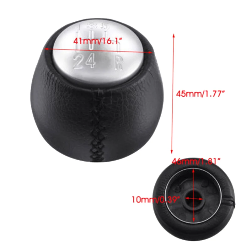 5 Speed Gear Shift Knob Shifter Lever for Alfa Romeo 147 1.9 JTD 735317144