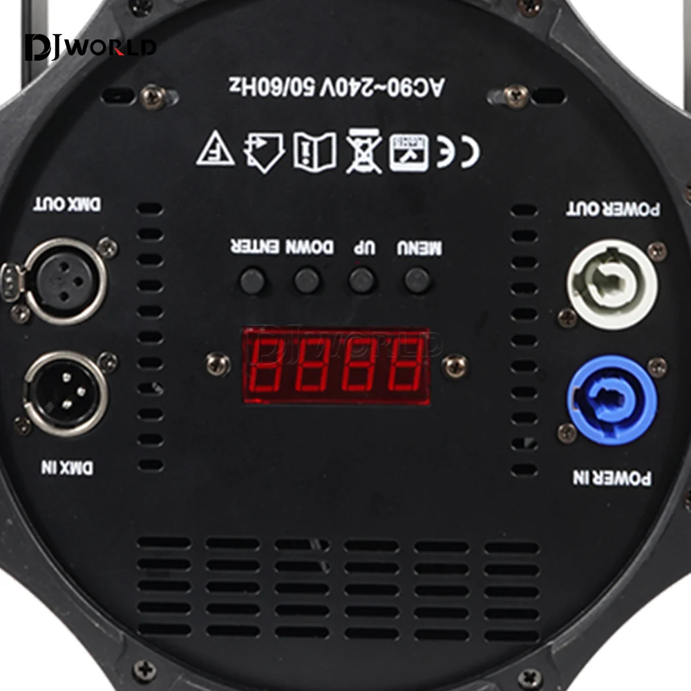 200W COB Lumiere Par Blanc Froid/Chaud Effets 2 En1 COB Scénique Lavage