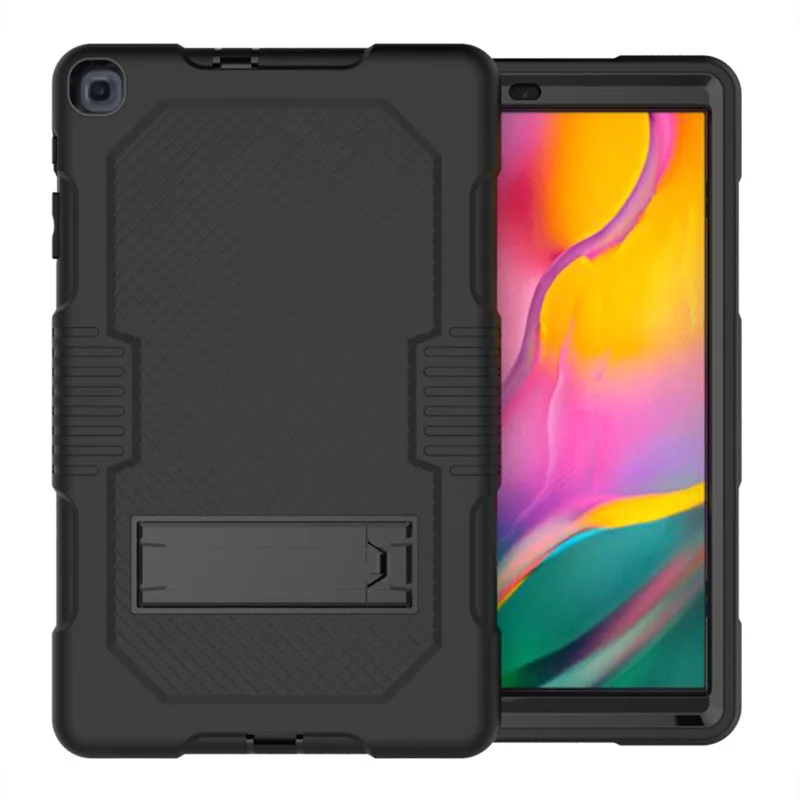

Для Samsung Galaxy Tab A 2019 SM T510 T515 10,1 дюйма 2019 защитный чехол для безопасности ребенка противоударный сверхпрочный силиконовый Жесткий Чехол