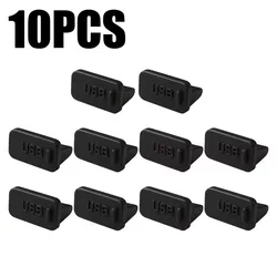 Universal Silicone Dustproof Cap (10X Black)