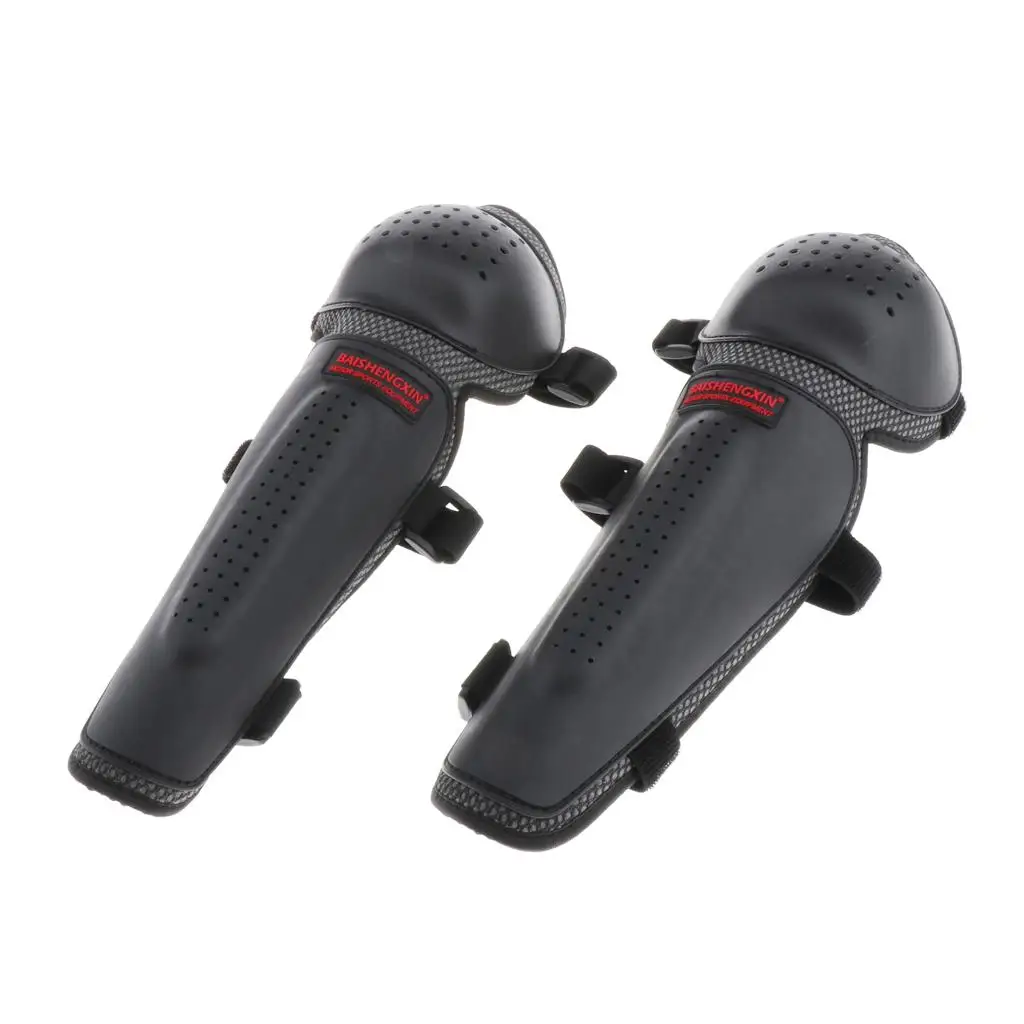 2pcs rcycle 성인 PE 쉘 무릎 보호대 가드 패드 다리 보호 장비