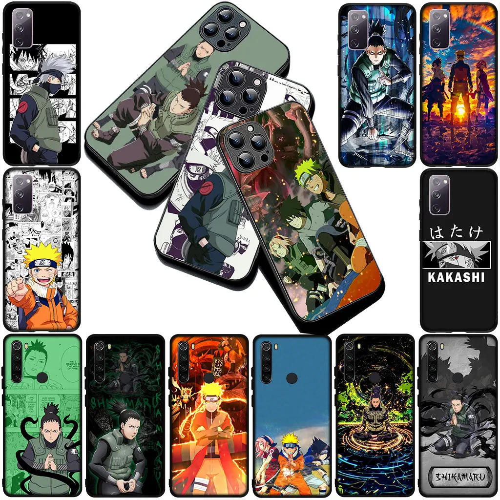 Nara Naruto's Shikamaru Themed Soft Phone Cover