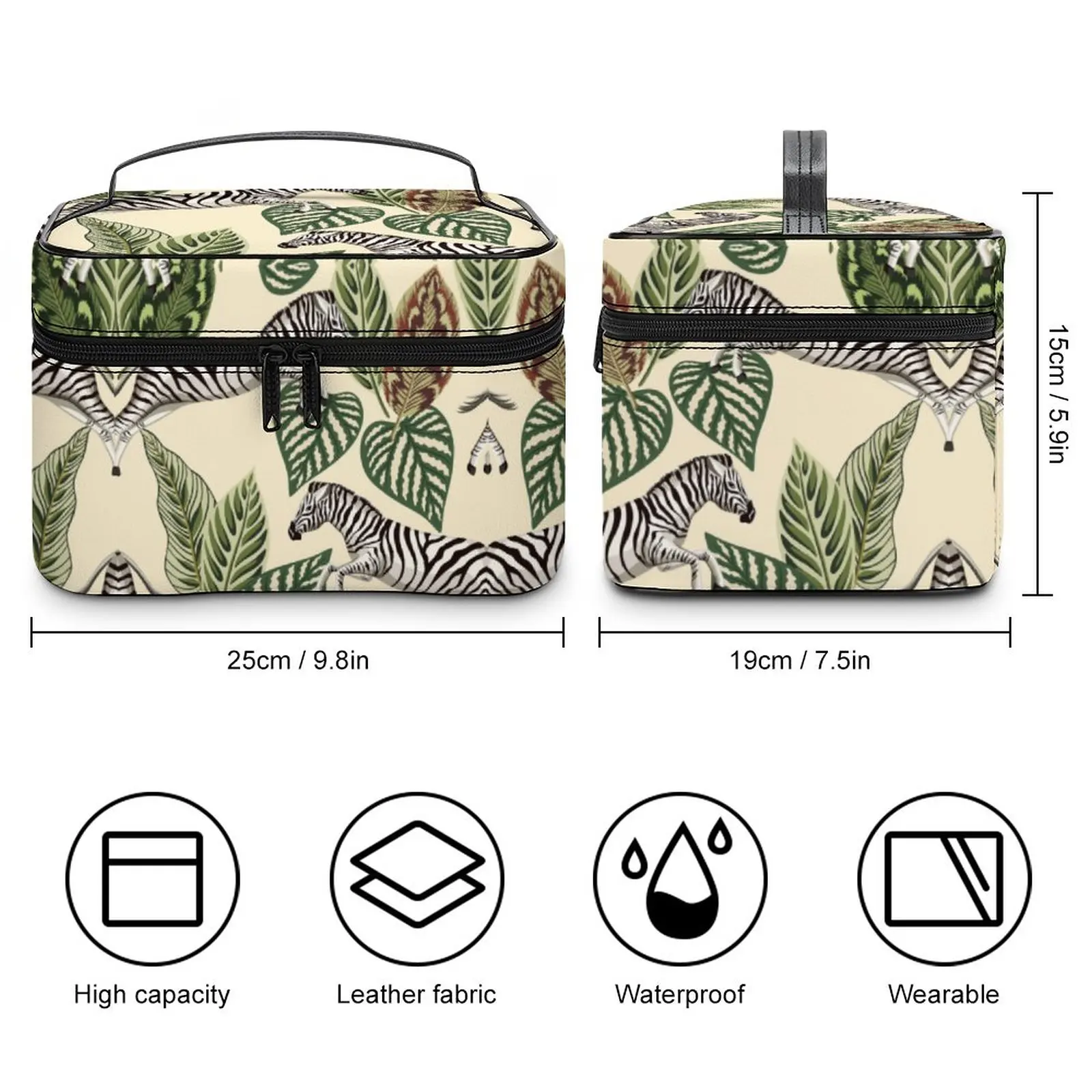 Customized Pattern Makeup Bag Outdoor Travel Makeup Bag Women Multifunction Waterproof Cosmetic Bag Sundry Storage Bag