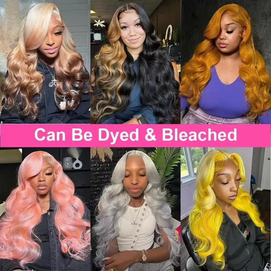 613 Blonde 13x6 Lace Frontal Wigs Remy Brazilian Body Wave 13x4 Full Lace Frontal Wig Human Hair Wigs for Women 250% Density