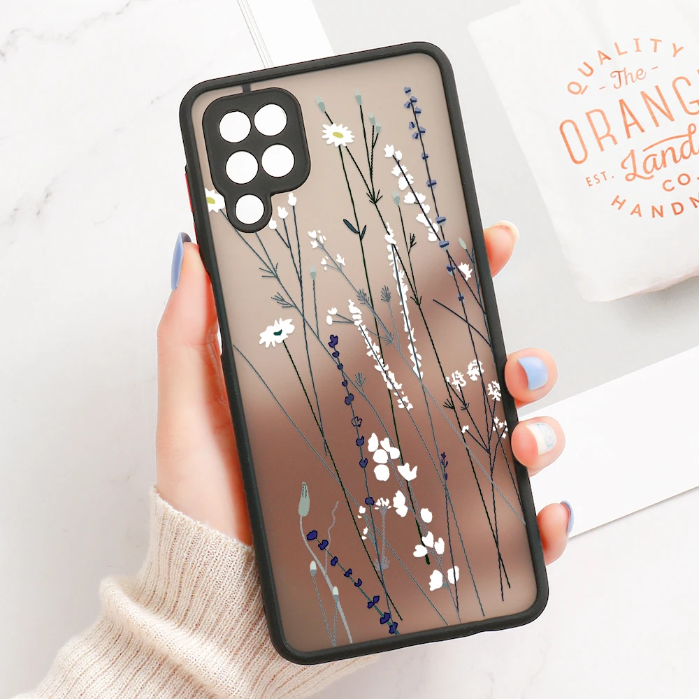 Floral Design Hard Phone Case Protective Cover