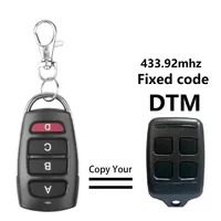 Clone DTM Garage Gate Remote Control Door Opener 433.92MHz Fixed Code 2