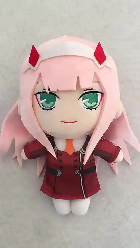 ダーリンインザフランキス キーチェーンマスコット ぬいぐるみ ゼロツー ダーリンインザフランキス キーチェーンマスコット ぬいぐるみ