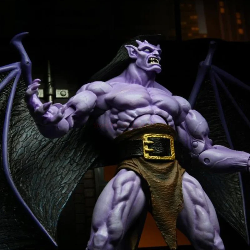 

Original Us Version NECA Gargoyles Goliath Action Figures Movable Statues Model Doll Collectible Ornaments Gifts For Friend Kid