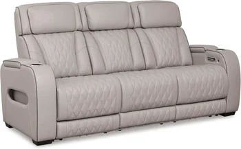 Contemporary Power Reclining Sofa 1