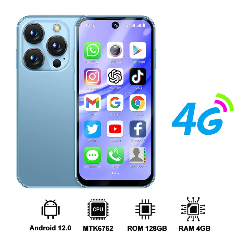 blue 4GB 128GB