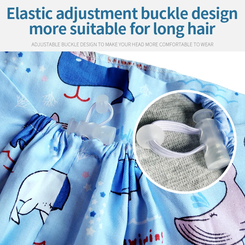 Work Hat Pet Grooming Scrub Women Sweat-absorbent Breathable Adjustable Elastic Buckle Cotton Floral Print medical scrub hats