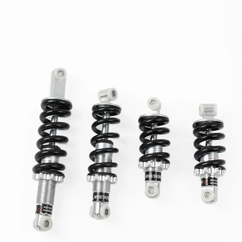 1Pcs 안정적인 서스펜션 스프링 충격 흡수 장치 100/125/150mm 500/750/1200LBS 자전거 충격 흡수 장치 8mm 구멍 간편한 설치
