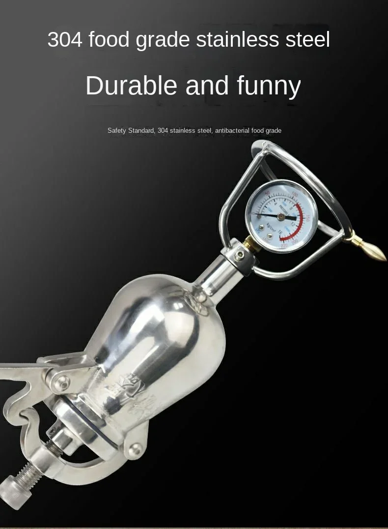 Description Picture 2 of item304 Stainless Steel automatic mini popcorn machine home small popcorn pots old fashioned hand cranked popcorn maker