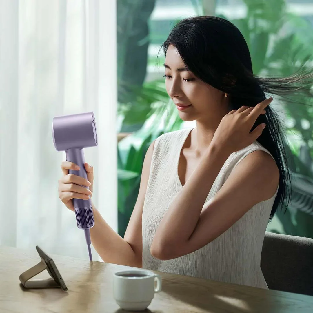 XIAOMI MIJIA High Speed Water Ion Hair Dryer H701 4 Temps & 3 Speeds Professional 1600W Ionic Blow Dryers 110000 Rpm Fast Dry hair dryer