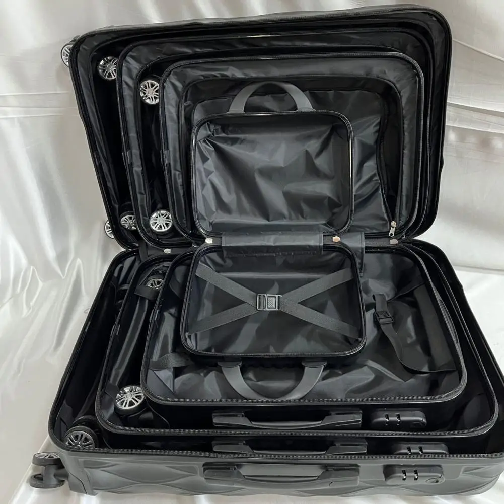 4 Pcs/Set Suitcase Set Hard Shell 4