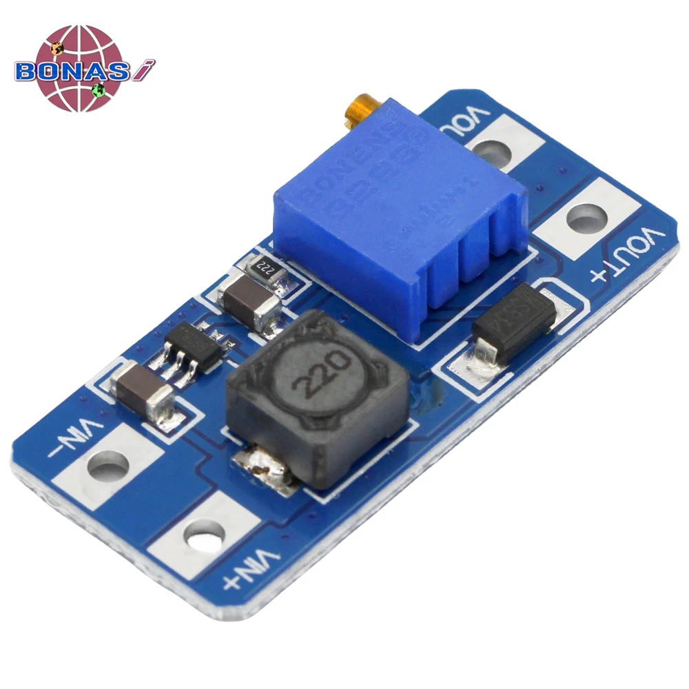Mt3608 Dc-Dc Modulo Di Alimentazione Booster Convertitore Step-Up Boost Scheda Step-Up Uscita Massima 28V 2A Per Kit Fai Da Te Arduino