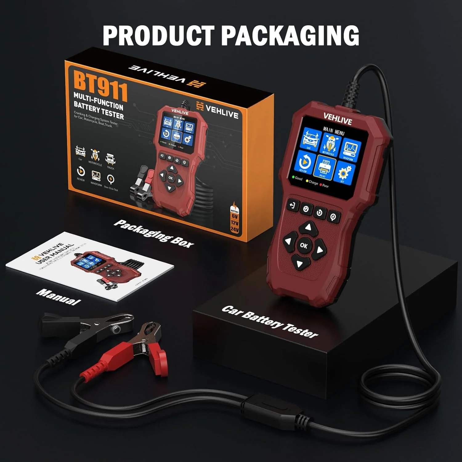 BT911 test cihazı ambalajı