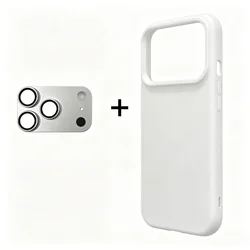 Versatile Pro Max Case with Camera Protector for Instant Transformation (Silver)