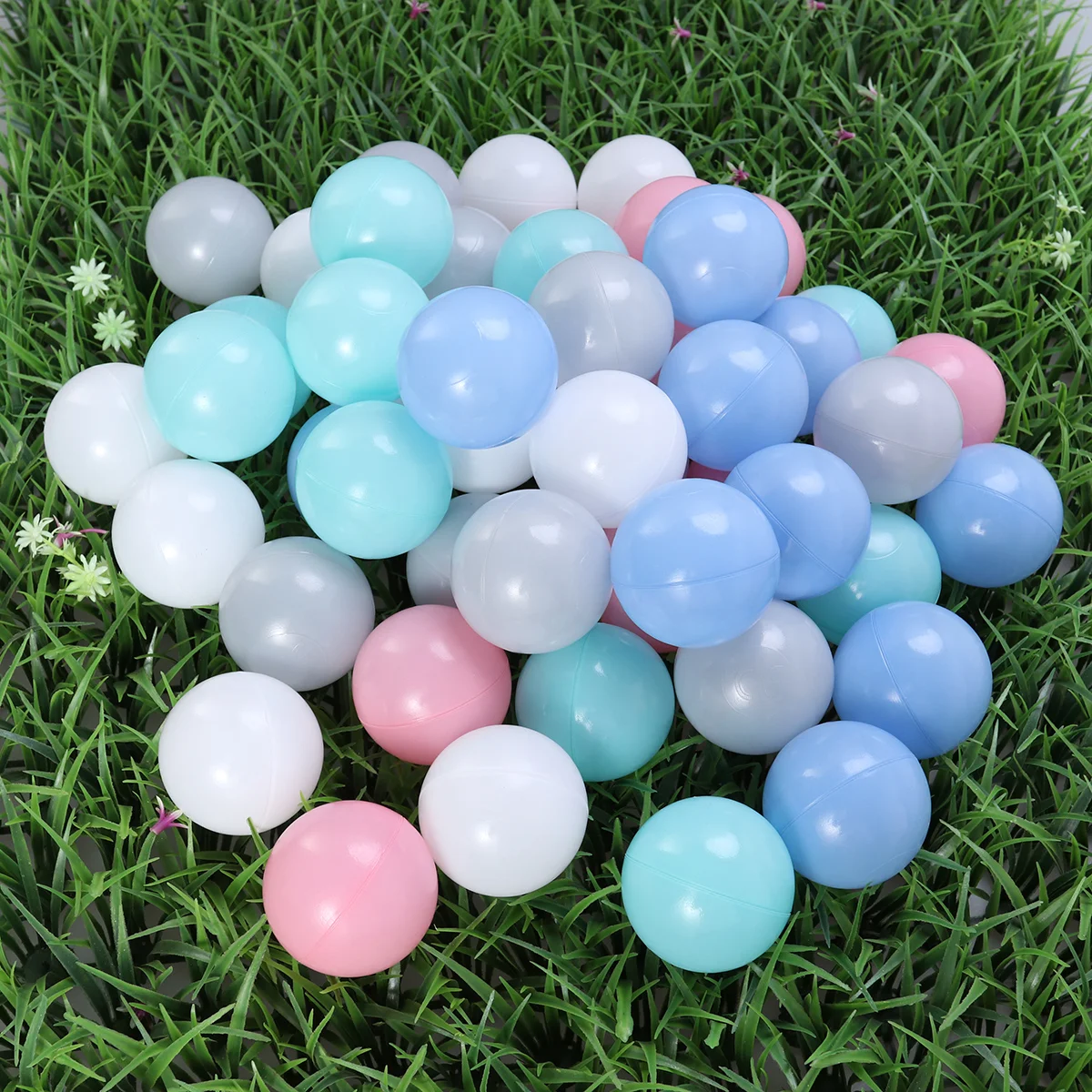 Ocean Ball Pit with Play Tent for Kids Educational Baby Toddler Toys Colorful Plastic Balls and Tunnel Included 4
