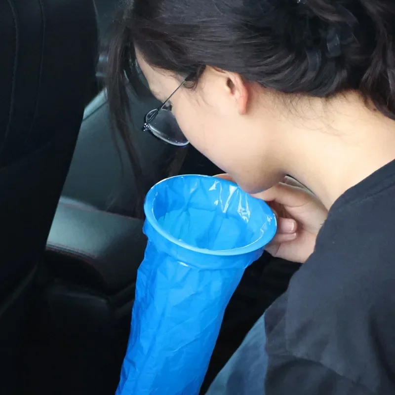 1000ML Vomiting Bag Disposable Travel Car Airplane Motion Sickness Nausea Vomit Cleaning Bags