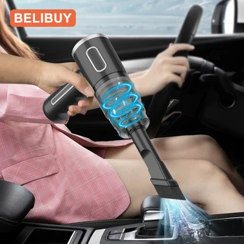 BELIBUY Car Vacuum Cleaner Portable Powerful Wireless Vacuum Cleaner Home Carpet Cleaner Home Appliance Mini Cleaning Machine 3