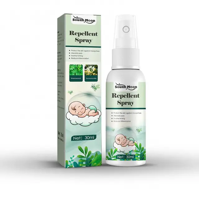 30 Ml-Es Szúnyogtaszító Spray-Szúnyog Antipruritikus Folyékony Kültéri Kemping Szúnyogok Taszító Anti-Rovarcsípések Spray - Image 6