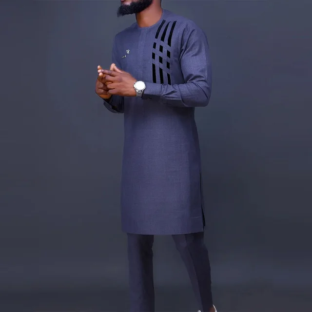 Mustapha 2 Piece Kaftan Outfit - Image 2