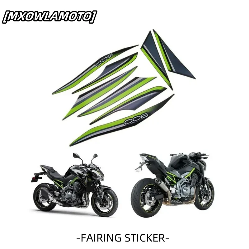 Motorbike Racing Fairing Sticker Decal For  Z900 2017 2018 2019 Full Kit New 3M High Quality Sticker Fairing Stickers x 03a 2 4ghz 4wd rc car crawler high speed 1 10 racing car 60km h бесколлекторный внедорожник