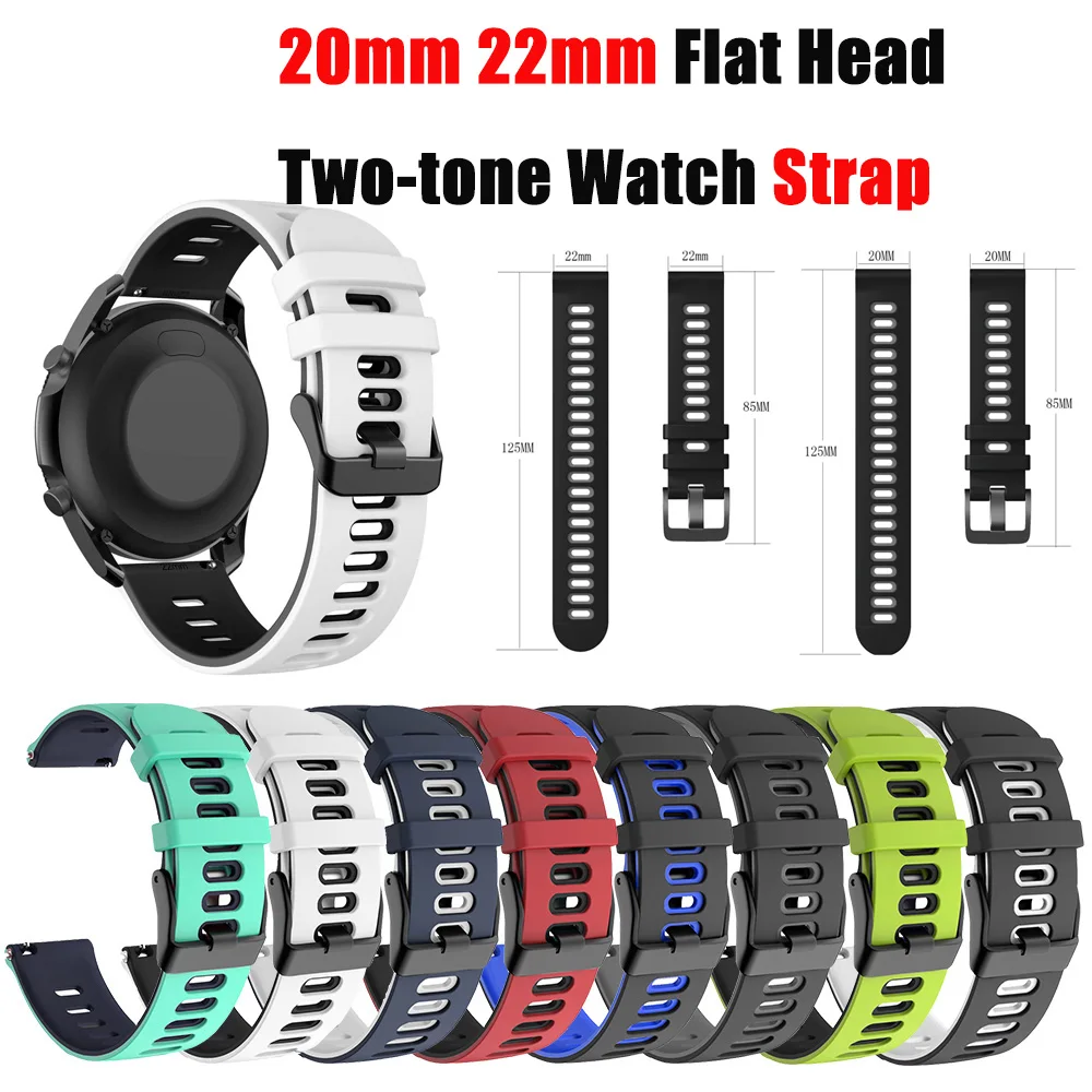 Universal Smartwatch Strap - 22/20mm Premium Replacement Band