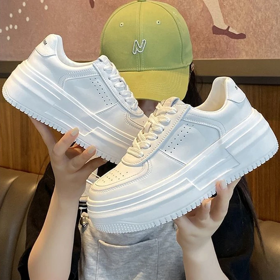 Fashion Sneaker White Shoes Women | New Style White Sneakers Women - New Aliexpress