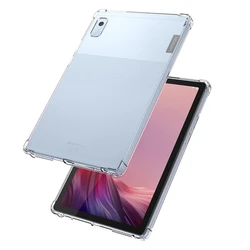 Transparent Shockproof Silicone Protective Case for 9 - Inch Tablets - Clear Thin Soft TPU Bumper Cover (Transparent)