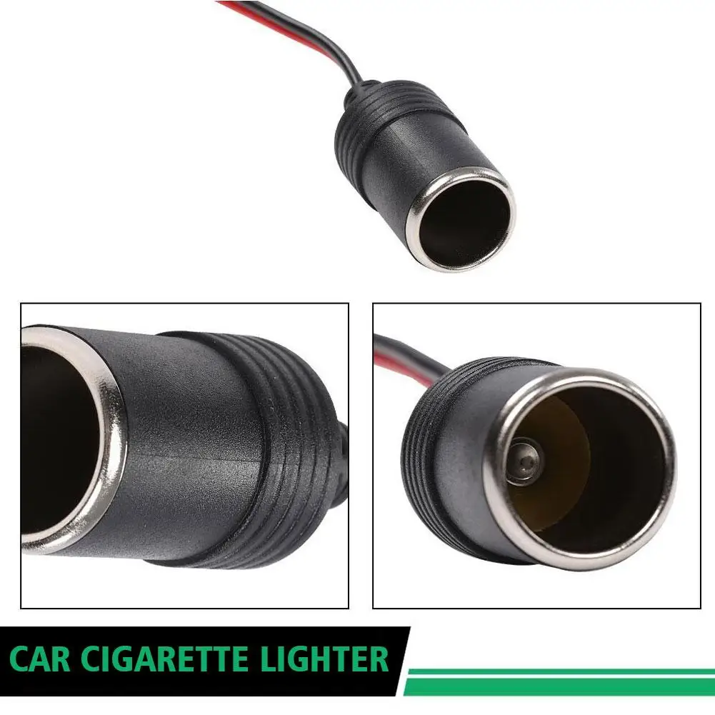 클립이 있는 자동차 고출력 순수 배터리, 시가렛 12V 220W 라이터 소켓 플러그 소켓, 암컷 자동차 볼트 24V E2f4