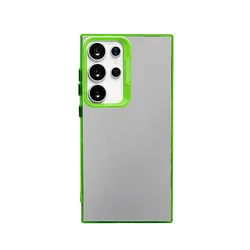Customizable Shockproof Phone Case with IMD Design - Protective Back Cover - Galaxy S20 FE 5G (Green)