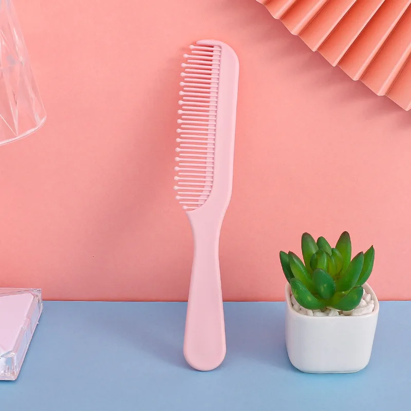Portable Plastic Comb with Ball Tooth Shampoo Comb for Women