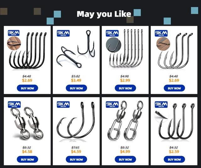 Carp Fishing Hook, Carp Hook 50pcs, Fishing Tackle