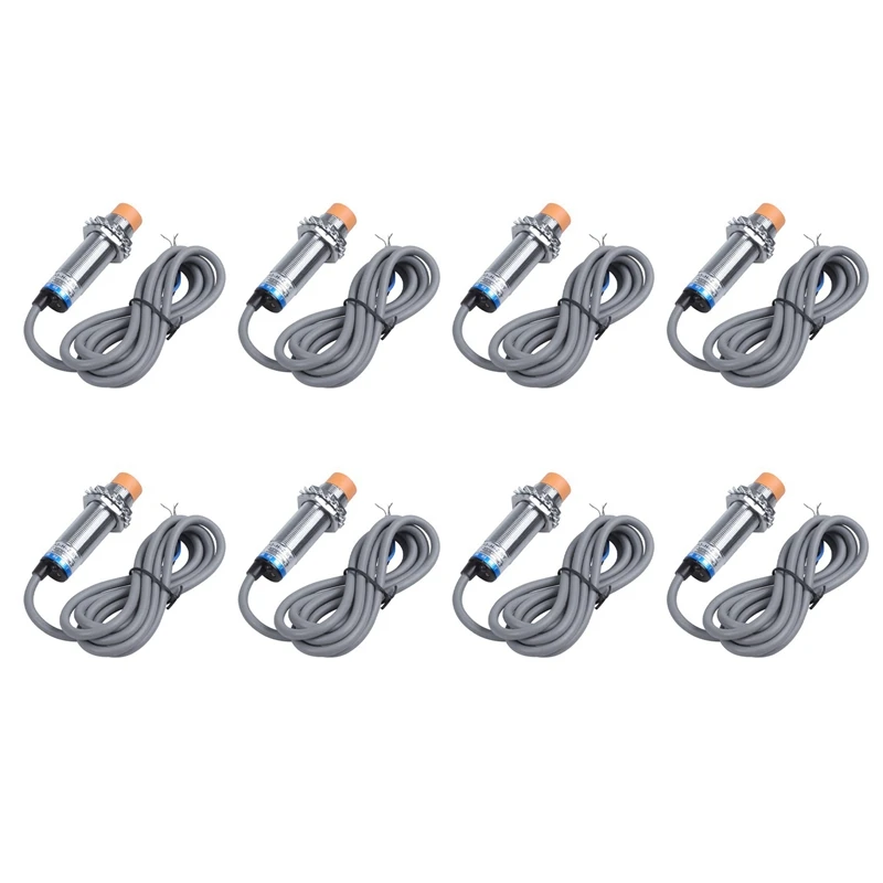 

8X LJC18A3-H-Z/BY 1-10Mm Capacitance Proximity Sensor Switch PNP NO DC 6-36V 300MA