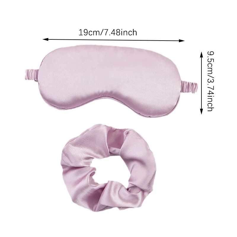 1/2Pcs Eye Mask For Sleeping Cover With Elastic Strap Effective Shading Blindfold For Women Men Travel Eyepatch Relax Eyeshade 6