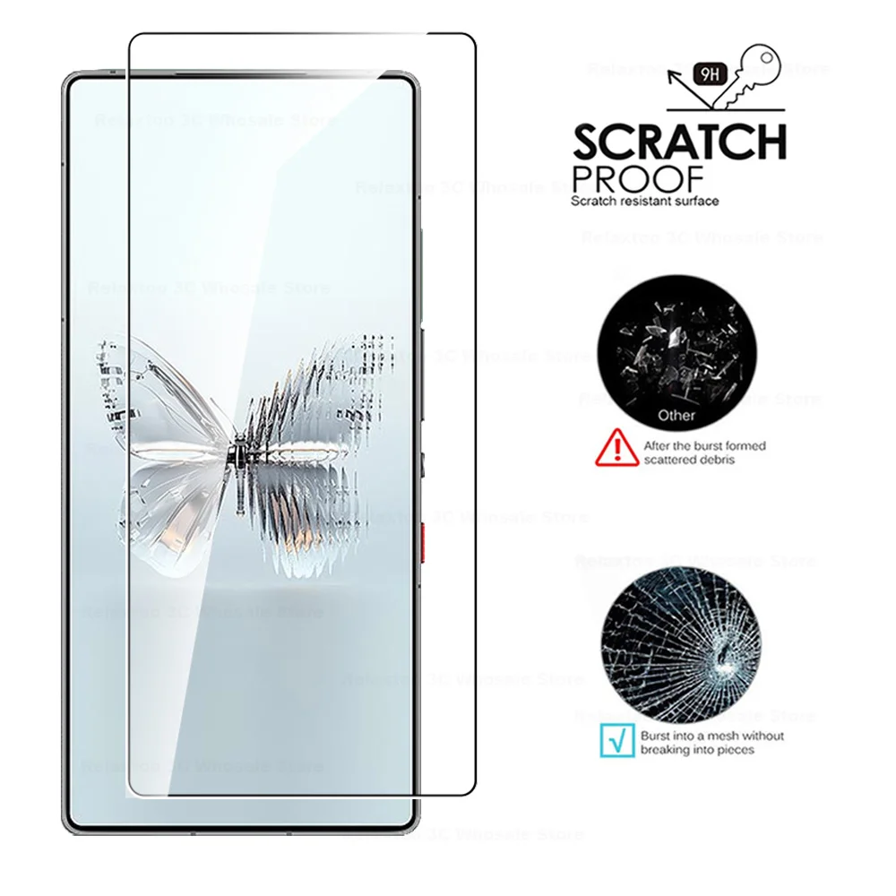 5PCS RedMagic Premium Tempered Glass Screen Protector and Case Combo