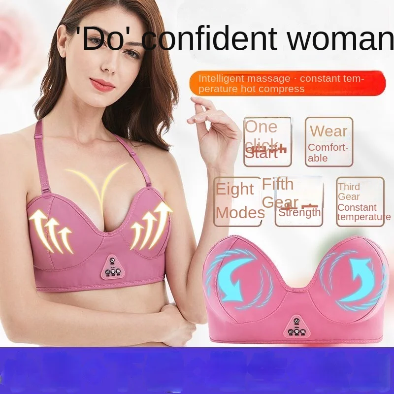 

Chest Massager Hot Compress Enlarged Kneading Breast Postpartum Underwear Flat Chest Drooping Hyperplasia Nodule Bra