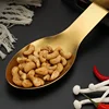 1Pc Fish Shape Stainless Steel Spoon Rest Thickened Stainless Steel Buffet Clip Tray Hotel Restaurant Kitchen Utensil Holder 5