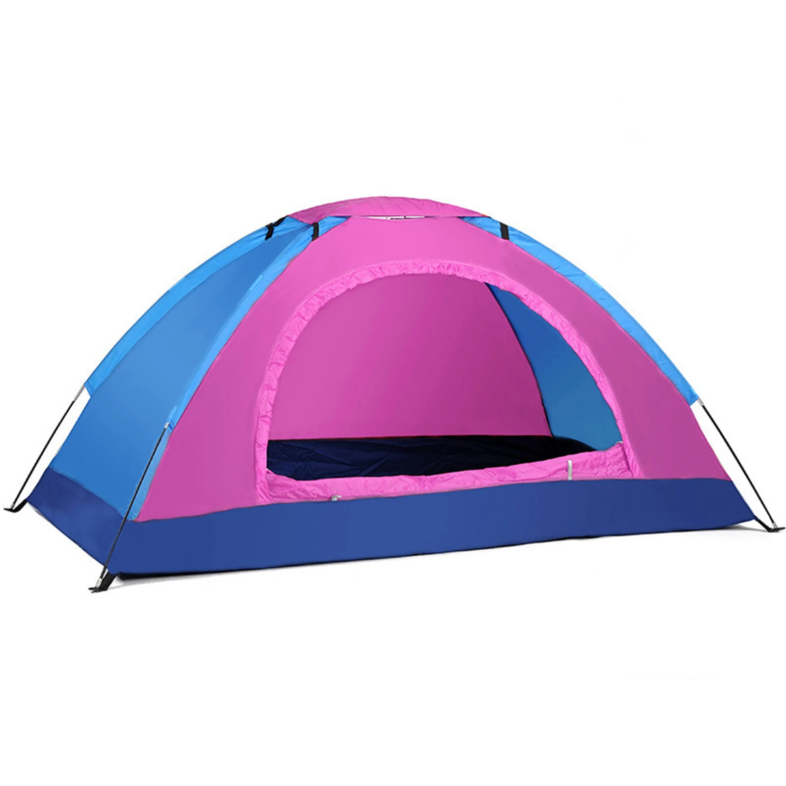 All-Weather Outdoor Enthusiast Tent 1-2 Person Portable Shelter With Screen Door Rainfly Carry Bag Trekking Camping Supplies