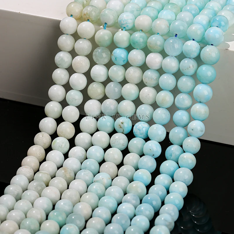 5A High Quality Natural Hemimorphite Beads Round Loose Spacer Mineral Bead 6 8 10mm For Jewelry Making Diy Bracelet Necklace 3